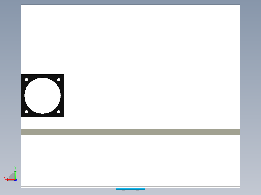 用于电机箱体的 Roxtec 电缆系统后视图