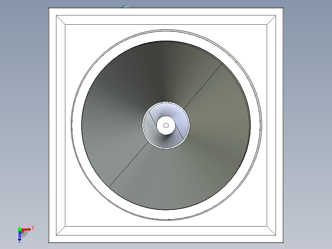 腰果剥壳机step俯视图