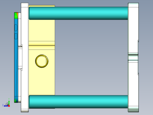 HAZEL-C-笔记本CNC工装夹具三维模型CNC2-0512右视缩略图