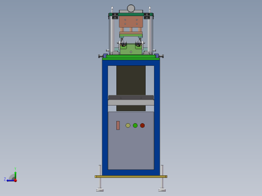 车门密封条分缝条端末冲切机（sw18可编辑+工程图+bom）