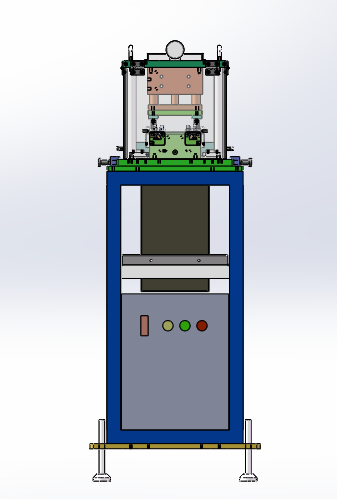 车门密封条分缝条端末冲切机（sw18可编辑+工程图+bom）