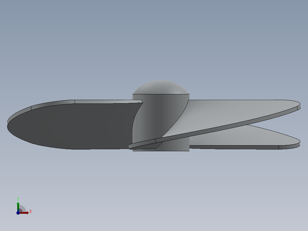 螺旋桨(103)前视图