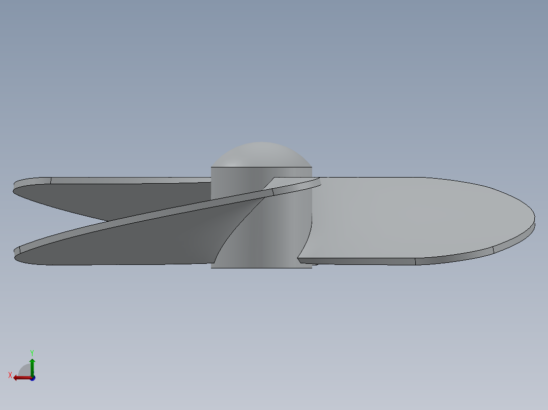螺旋桨(103)后视图