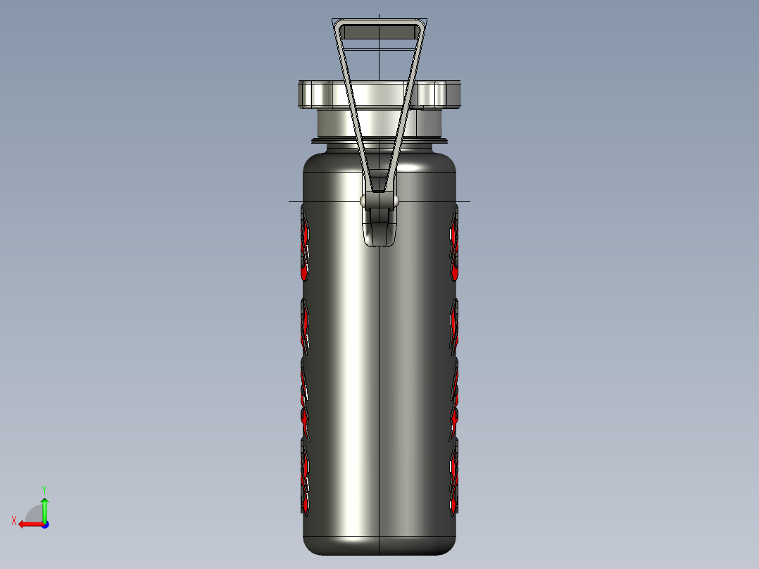 瓶子、罐子、桶(24)后视图