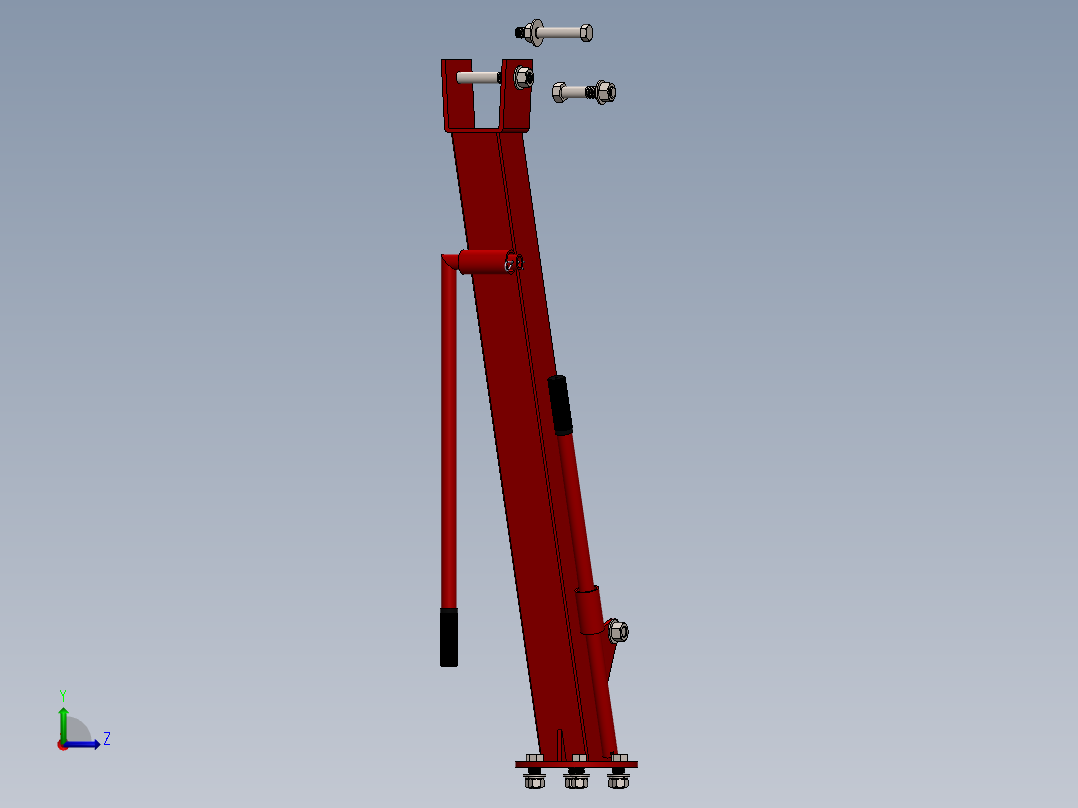 起重机-1(80)左视图