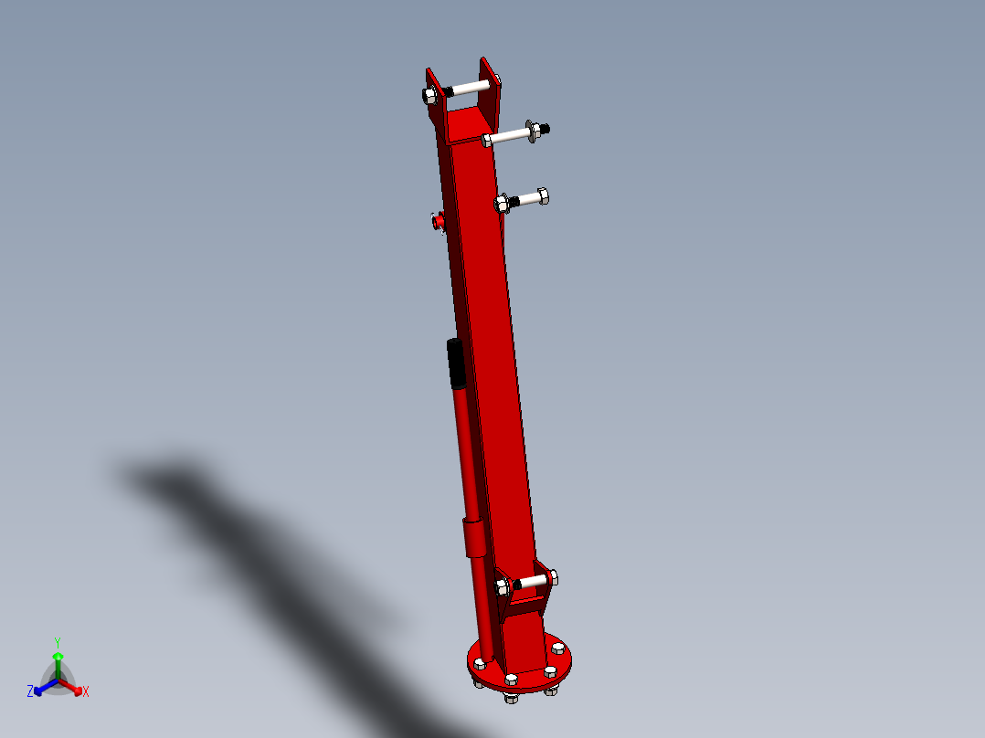 起重机-1(80)正等轴测图