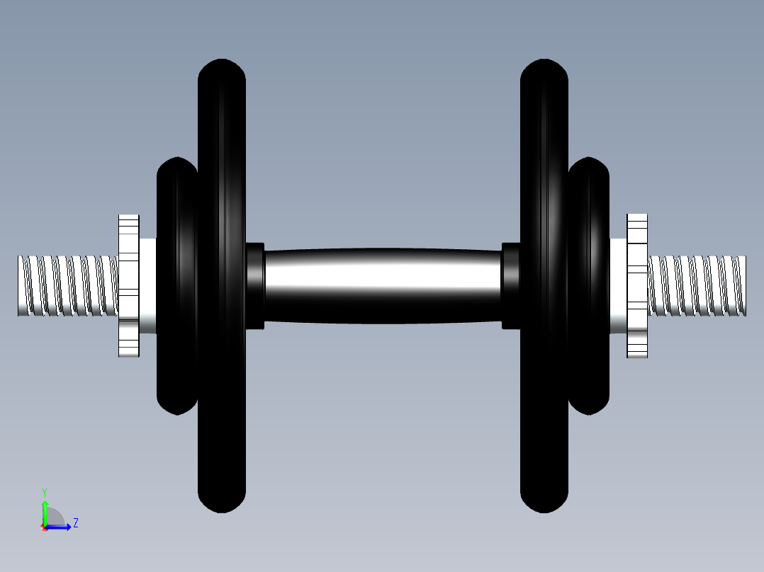 健身器材(21)左视图