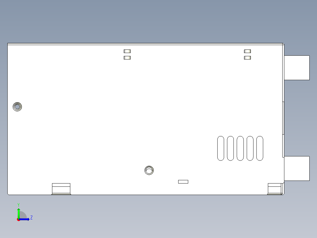SP-600-12-开关电源左视图