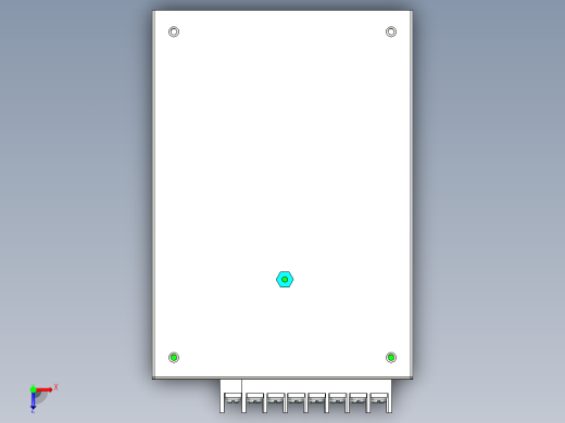 SP-600-12-开关电源俯视缩略图