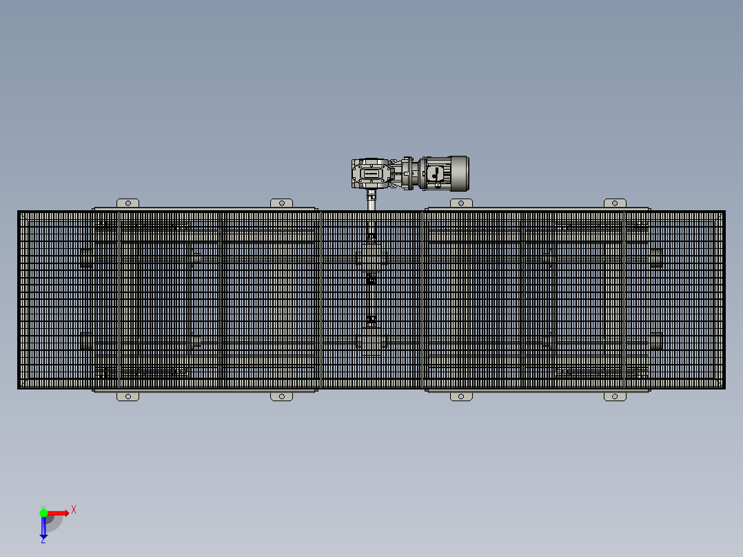 长升降台俯视图