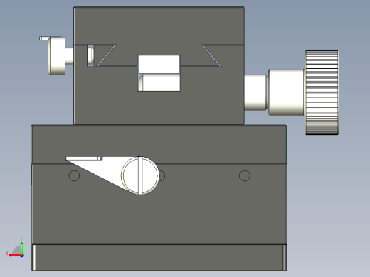 HLWY40X60燕尾槽气动导轨后视缩略图