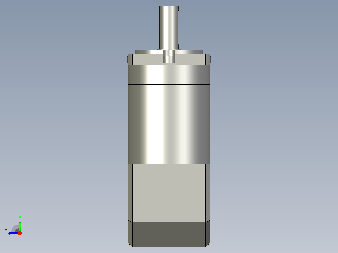 直角电机模型 496823右视图