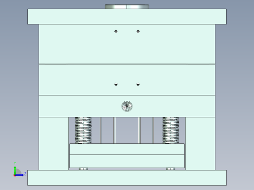 肥皂盒底壳的注塑模具设计NX三维及14张CAD图左视缩略图