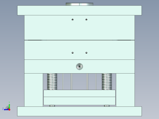 肥皂盒底壳的注塑模具设计NX三维及14张CAD图右视缩略图