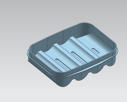 肥皂盒底壳的注塑模具设计NX三维及14张CAD图缩略图