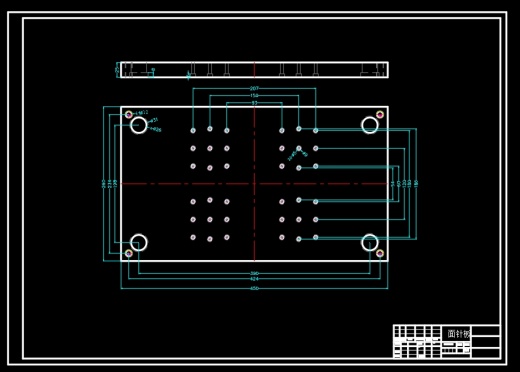 肥皂盒底壳的注塑模具设计NX三维及14张CAD图缩略图