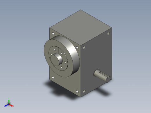 45DF-08-270-R-B-A分割器正等轴测缩略图