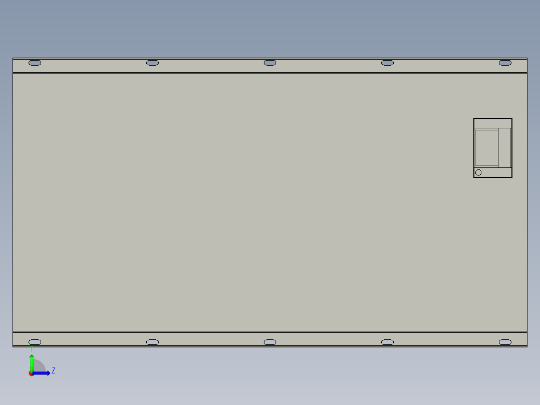 8ZY-01-003-电控板装配左视图