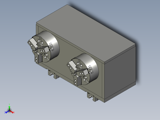 04疏水箱单元正等轴测缩略图