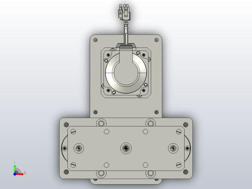 轻载电动缸TPA-ESR100-3210C-L600-MR-QDX-W-P75-JX-C3前视缩略图