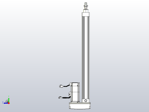 轻载电动缸TPA-ESR40-1210C-L450-MR-TC-W-P40-C3右视缩略图