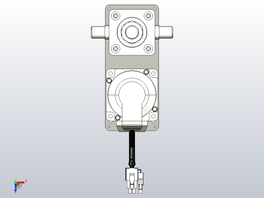 轻载电动缸TPA-ESR40-1210C-L450-MR-TC-W-P40-C3俯视缩略图
