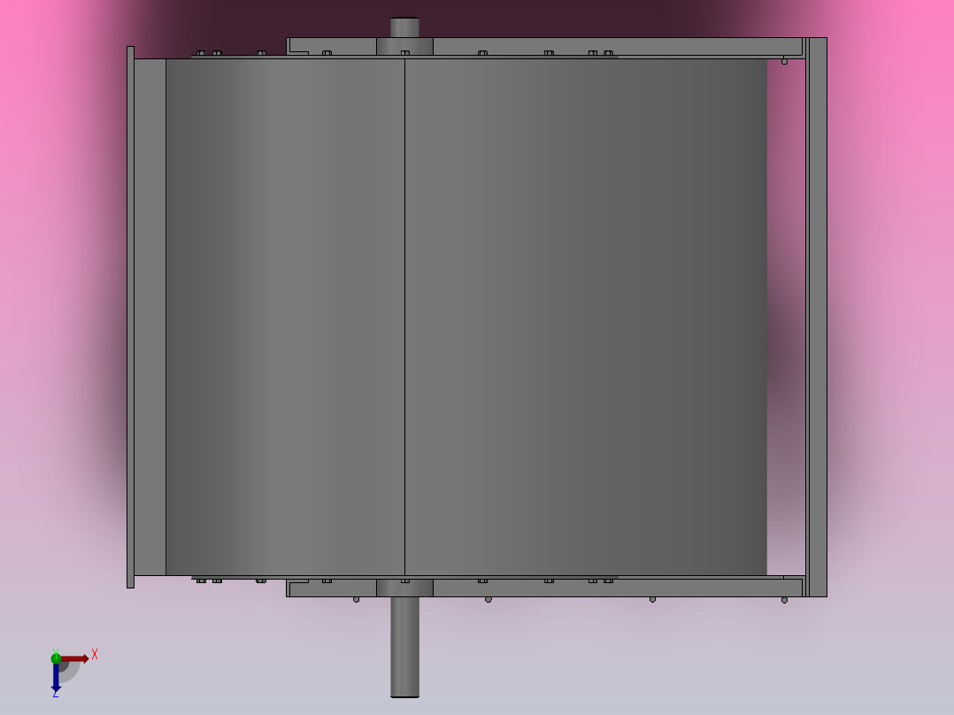 4-79-11型No10、12、14、16、18、20E离心通风机[4-79-11型离心通风机-10E-Y180M-4-顺0°]俯视图