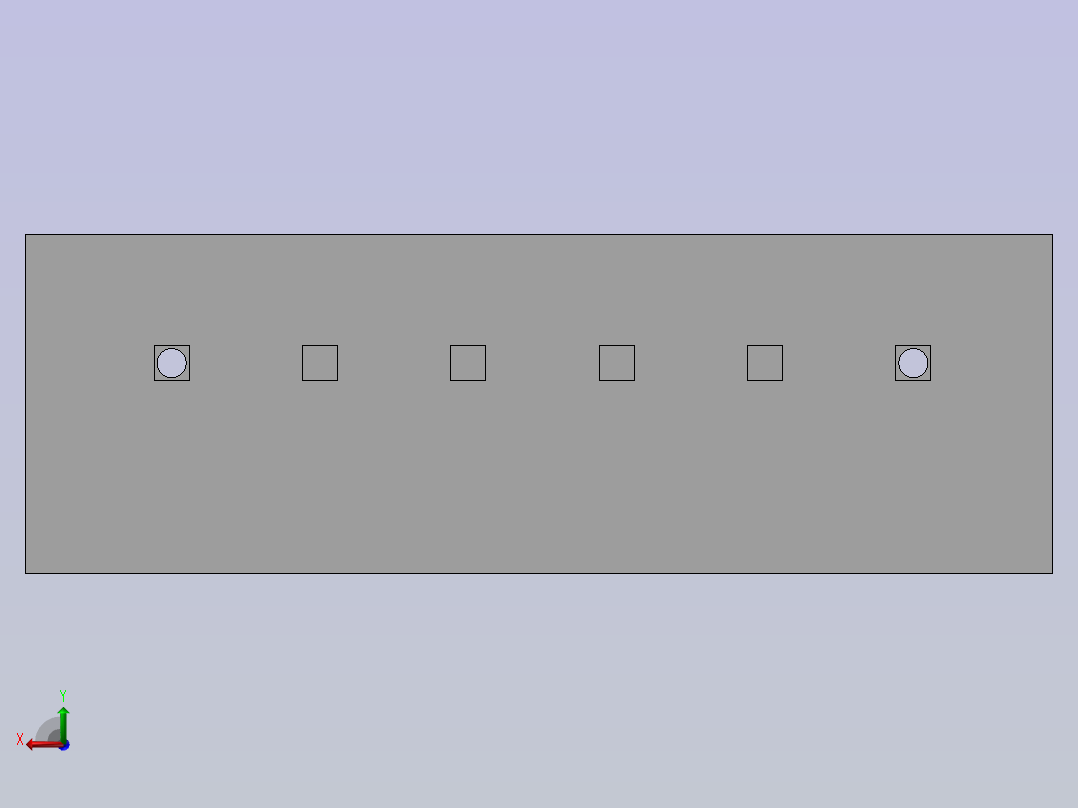 立式--XH2.54-6P后视图