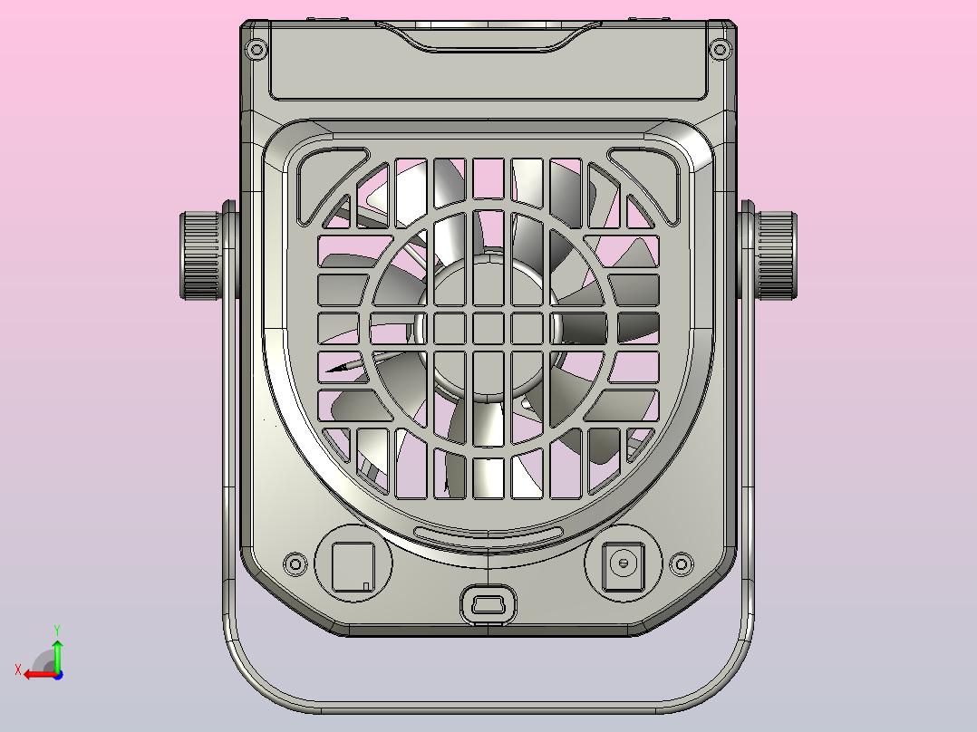 VESD STC-801GML脉冲型离子风机[STC-801GML]后视图