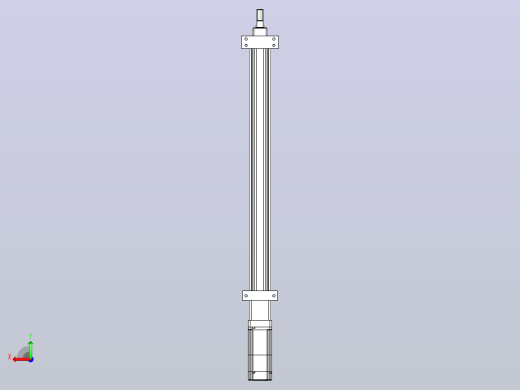 轻载电动缸TPA-ESR40-1210C-L500-M-LB-W-P40-C3后视缩略图