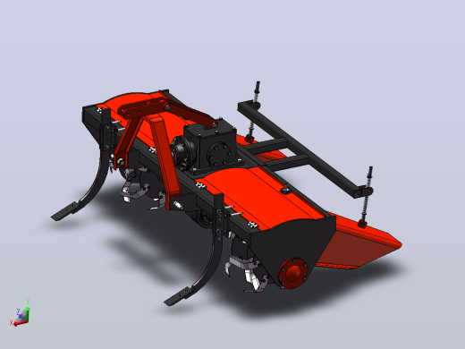 玉米灭茬机结构优化设计sw+CAD+说明书