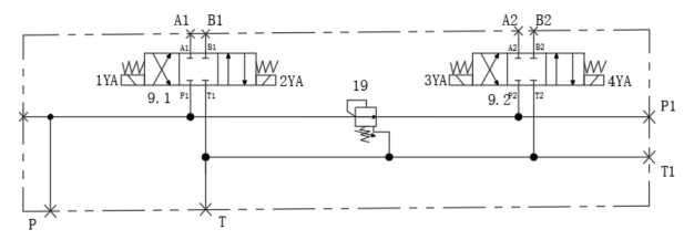 卧式单面多轴钻孔组合机床（F=50KN）（CAD+说明书）