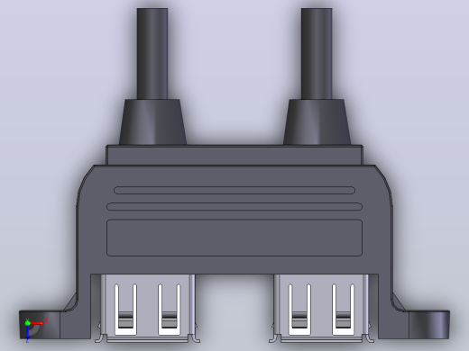 USB3.0接口(1)俯视缩略图