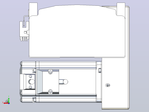 皮带直线轴半封闭可选导轨TPA-HNB-140D-120-L1450-LP-Y-P40-N3后视缩略图