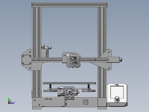 Creality Ender 3 V2-3D打印机左视缩略图