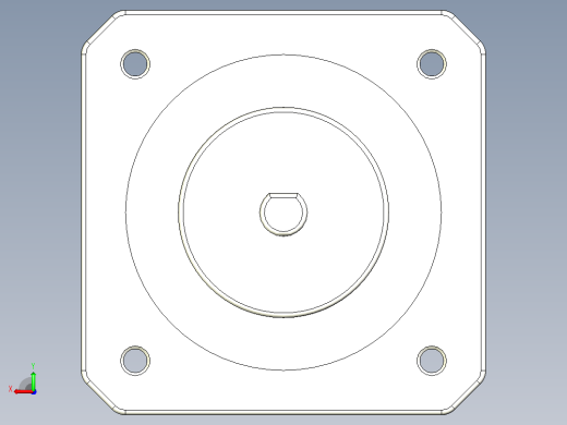 步进电机Nema_17_PHB42S20-410-TB后视缩略图