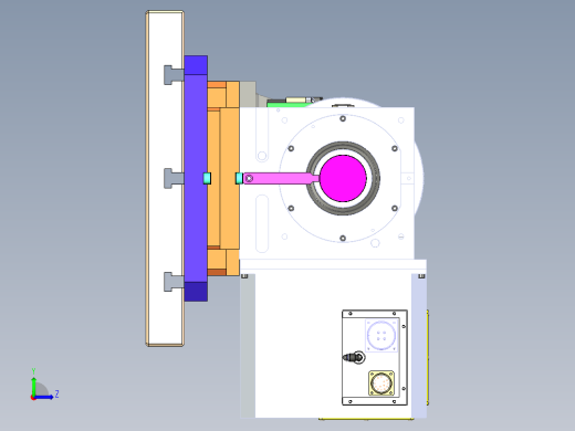 泵体四轴夹具_x_t左视缩略图