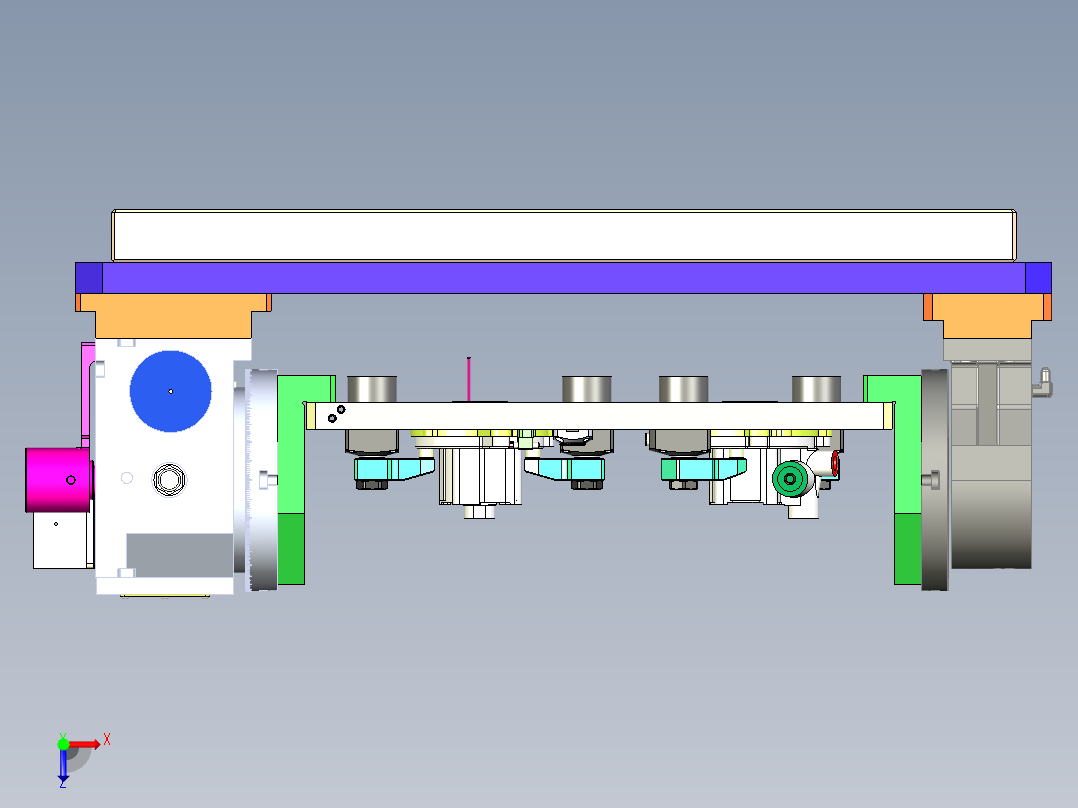 泵体四轴夹具_x_t俯视图