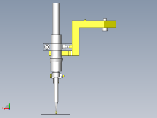 带空气吹扫的钎焊机械手后视缩略图