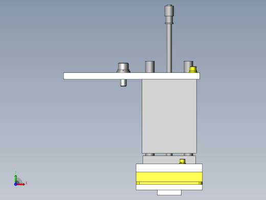 简易熔敷机构前视缩略图