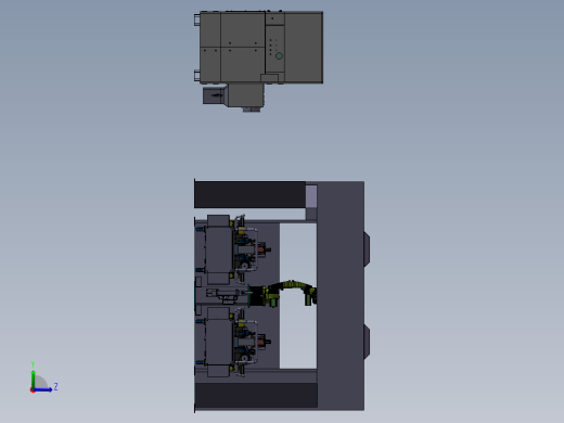 双工位激光焊接设备sw17左视缩略图