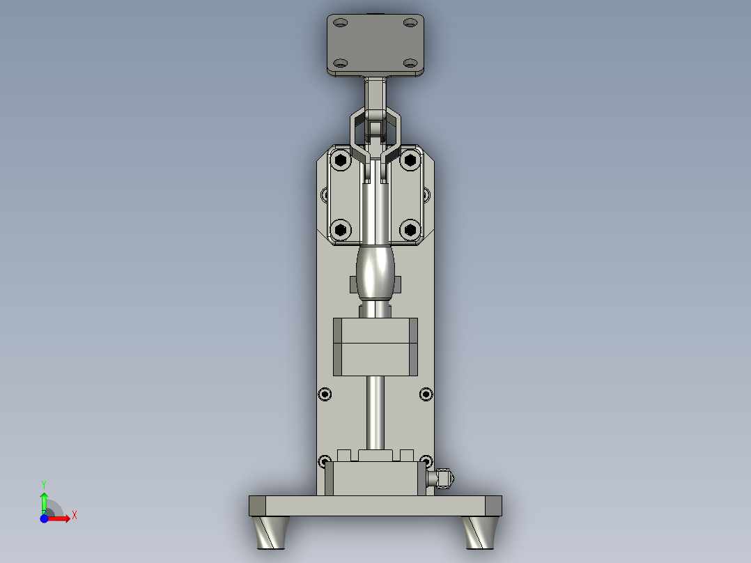 治具3D模型前视图