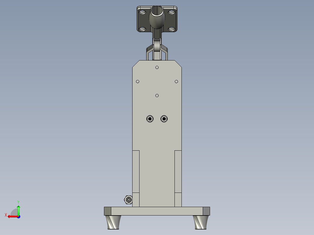 治具3D模型后视图