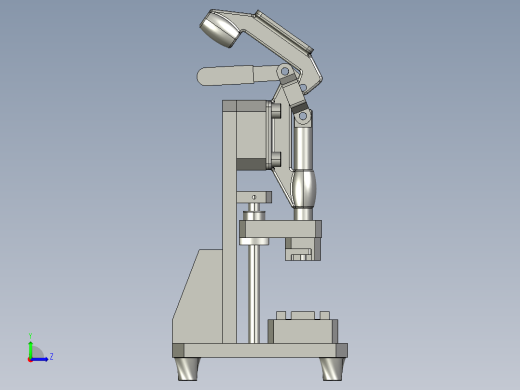 治具3D模型左视缩略图
