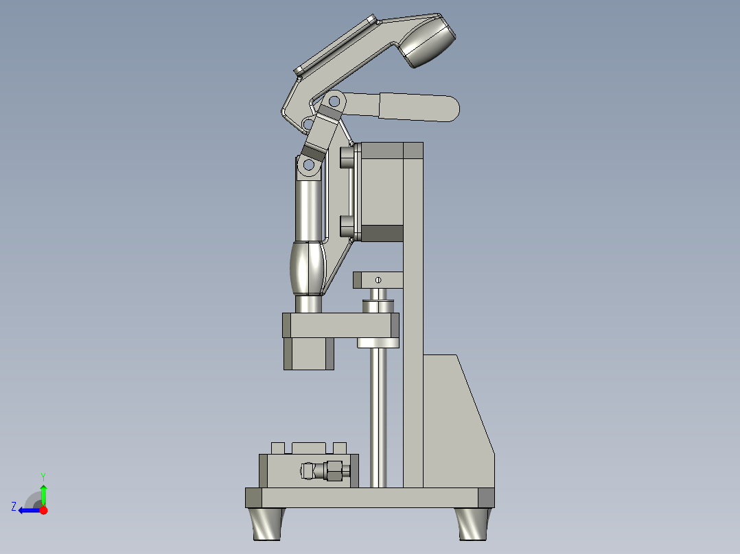 治具3D模型右视图