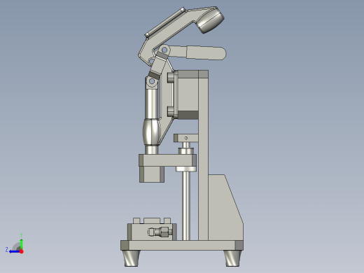 治具3D模型右视缩略图