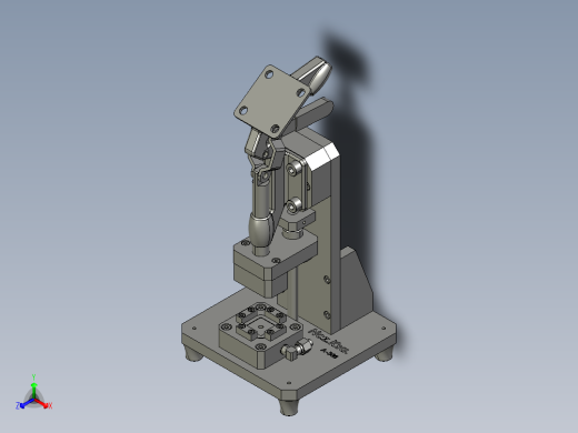 治具3D模型正等轴测缩略图
