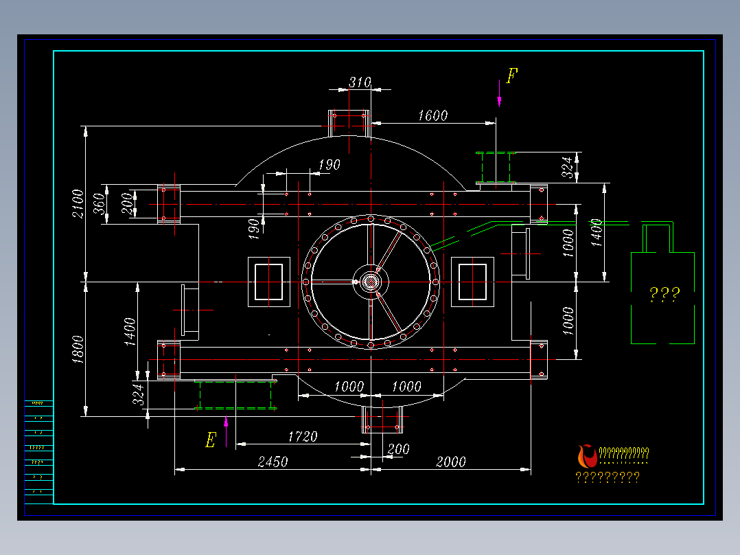 XF200F高效水平涡流选粉机