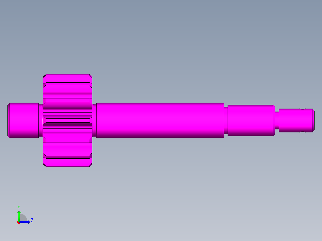 齿轮油泵设计左视图