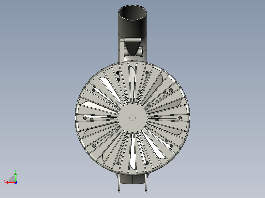 蜜蜂烟枪后视图